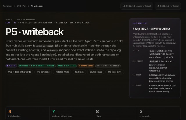 Play rendered in the CRM shell